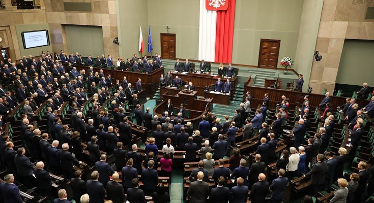 Das polnische Parlament, der Sejm
