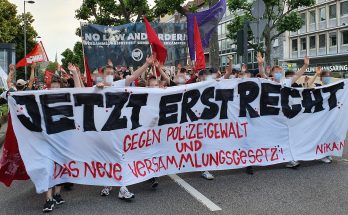 Kölner Spontademo gegen Polizeigewalt