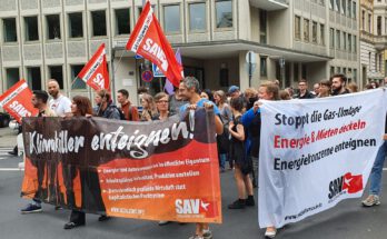 Demo für die Enteignung der Energiekonzerne am 27.8. in Köln