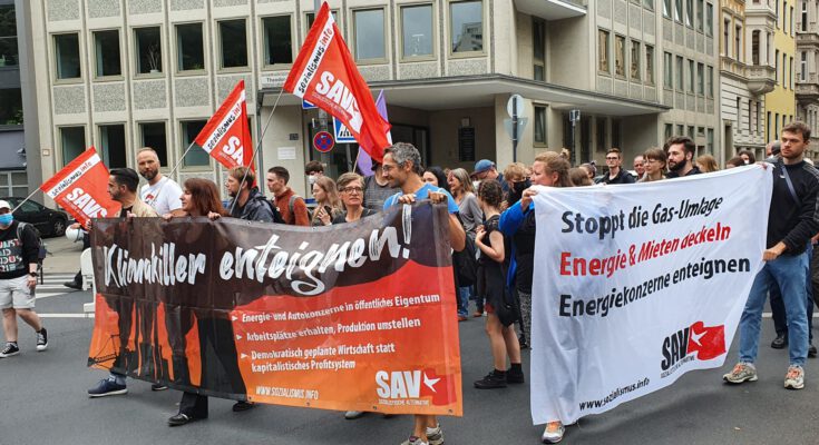 Demo für die Enteignung der Energiekonzerne am 27.8. in Köln