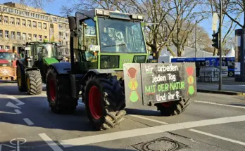 Traktor in Köln