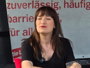 Heidi Reichinnek, Fraktionsvorsitzende Die Linke.